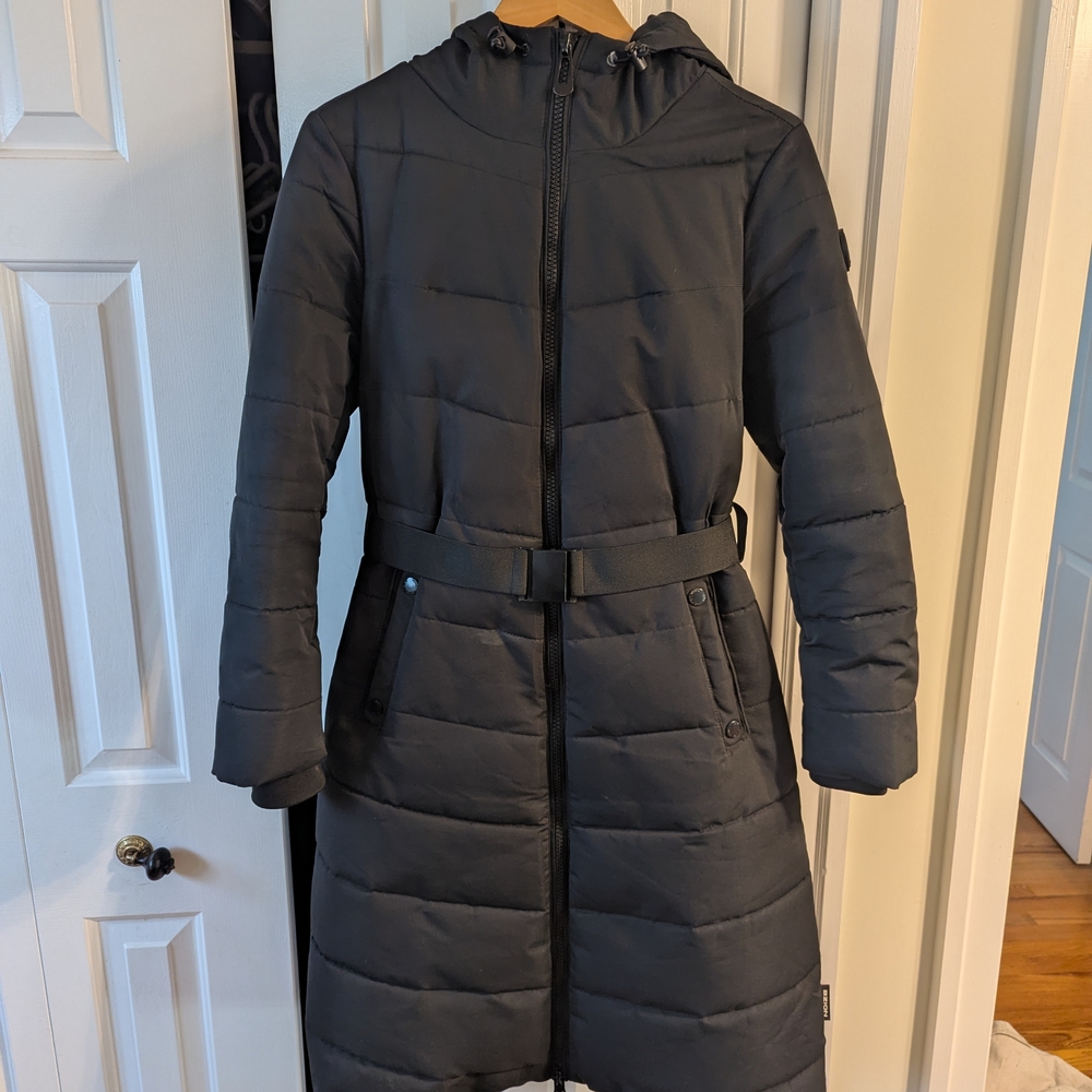 Women's Black Puffer Coat